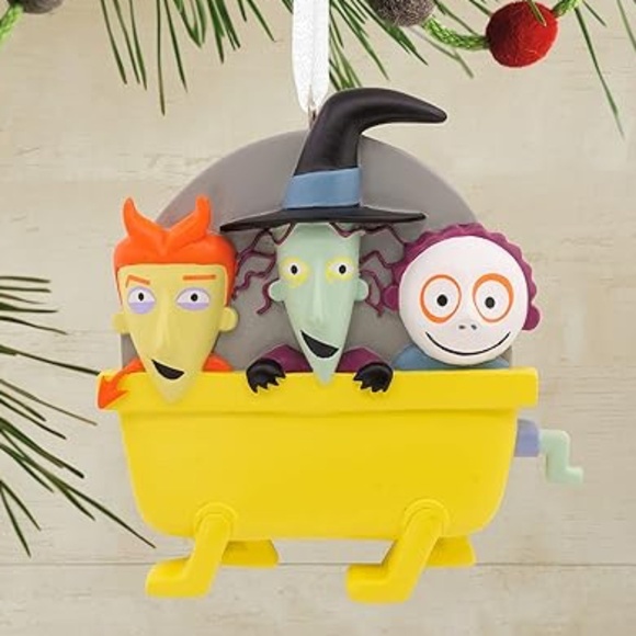 Hallmark, Disney, Nightmare Before Christmas, Lock Shock and Barrel, Ornament - Picture 8 of 8